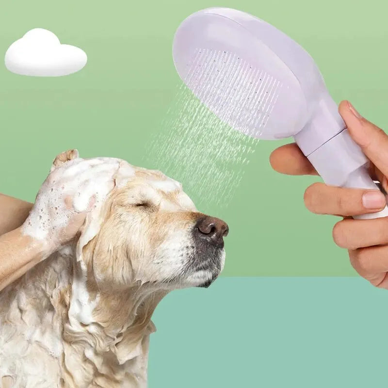 Multifunctional pet bathing shower sprayer for dogs and cats