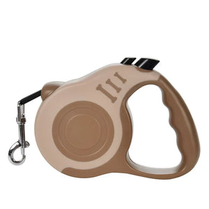 Automatic retractable walking leash for dogs and cats