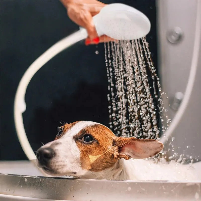 Multifunctional pet bathing shower sprayer for dogs and cats