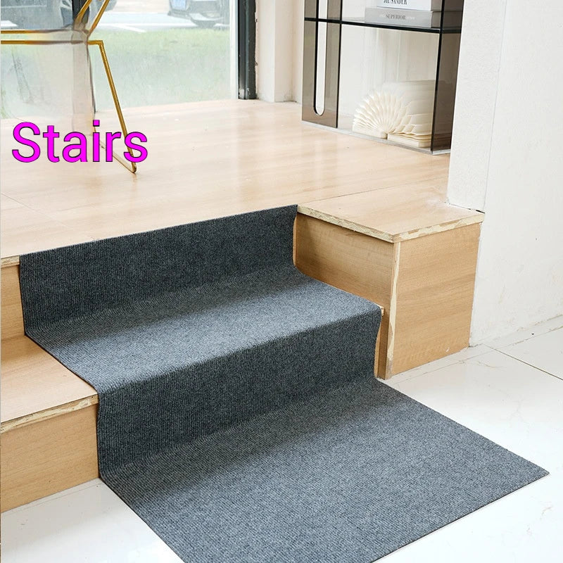 Trimmable self-adhesive scratch mat for cats to protect furniture