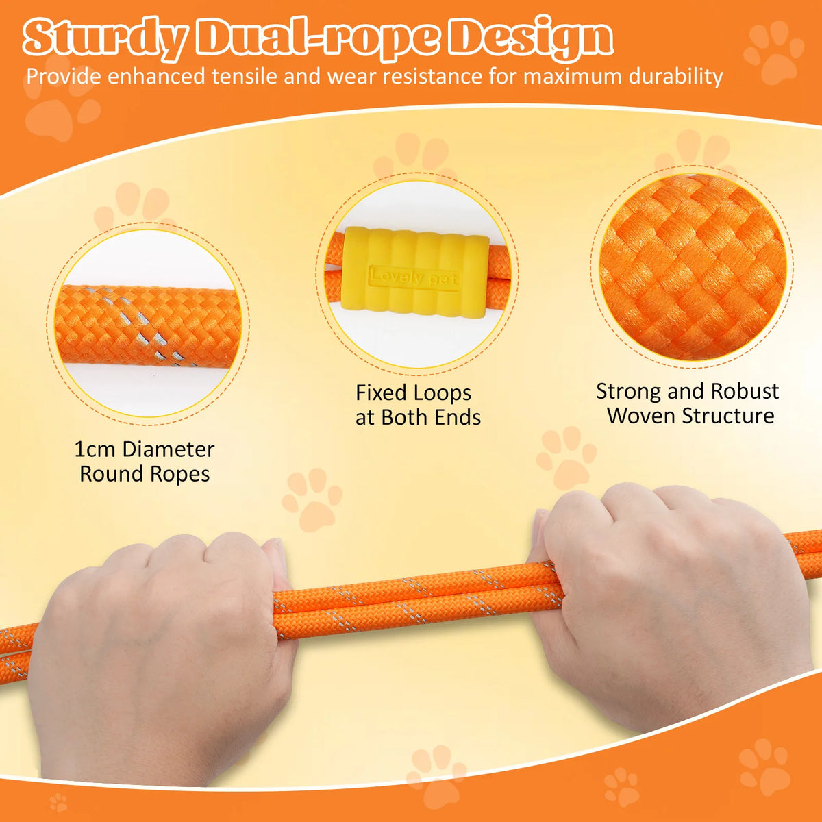 Reflective nylon car seatbelt restraint for dogs