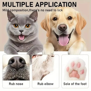 Paw and nose care cream for dogs and cats