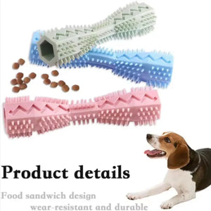 Leak-proof bite-resistant teething chew toy for dogs