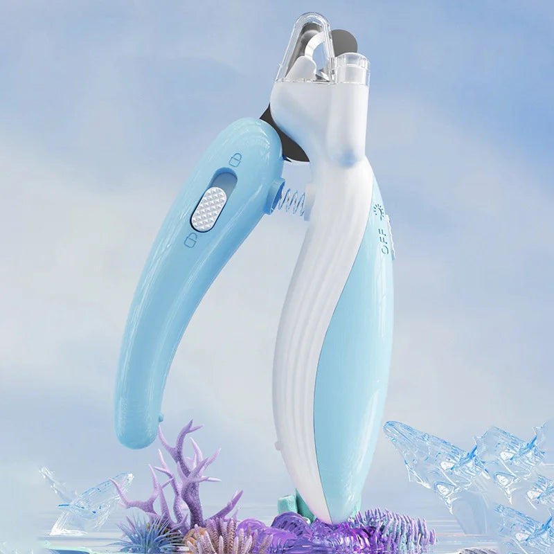 GlowTrim Pet Nail Clippers - GoPoofy