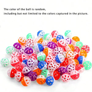 Battery-free felt maze puzzle toy with bell ball for cats