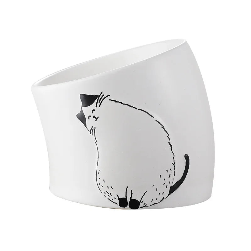 Cervical Pet Bowl for Cats & Dogs - GoPoofy