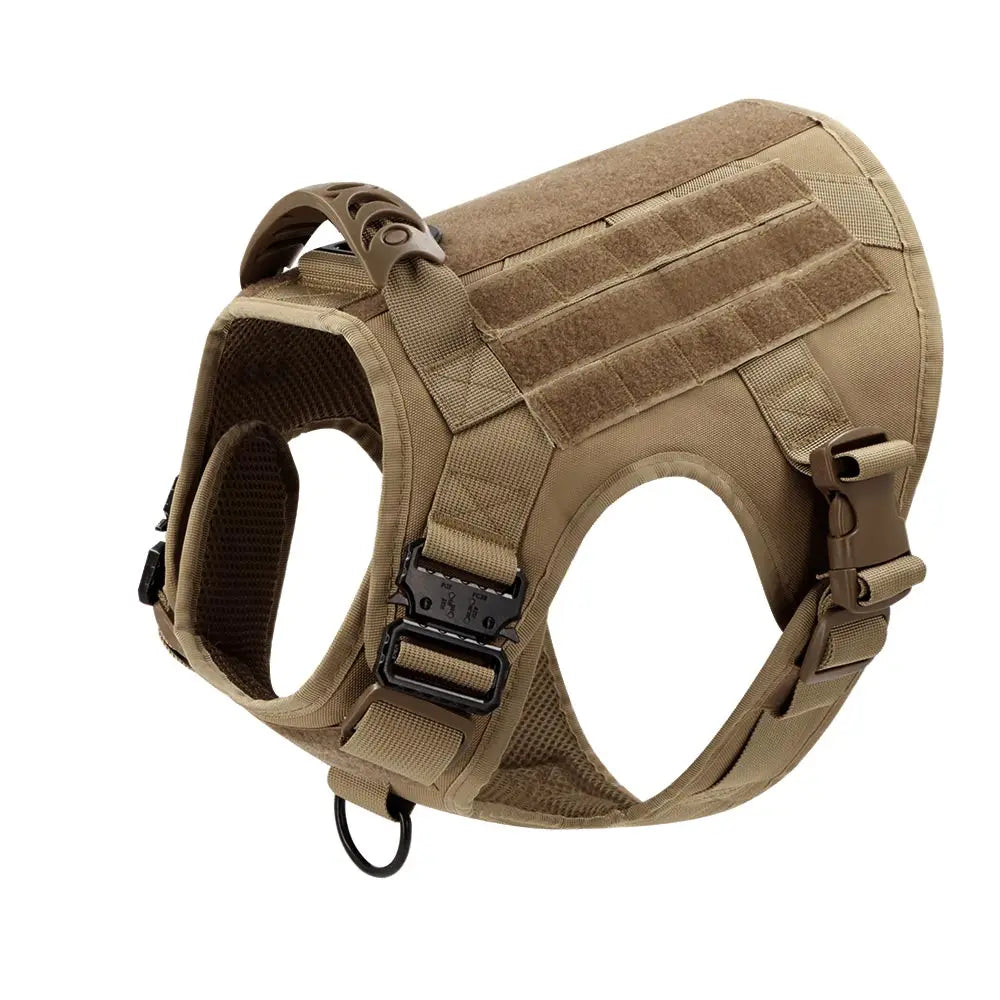 Adjustable training harness and leash set for medium to large dogs