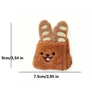 Plush squeaky toy for small dogs and puppies