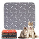 Reusable washable absorbent puppy training pads with anti-slip base