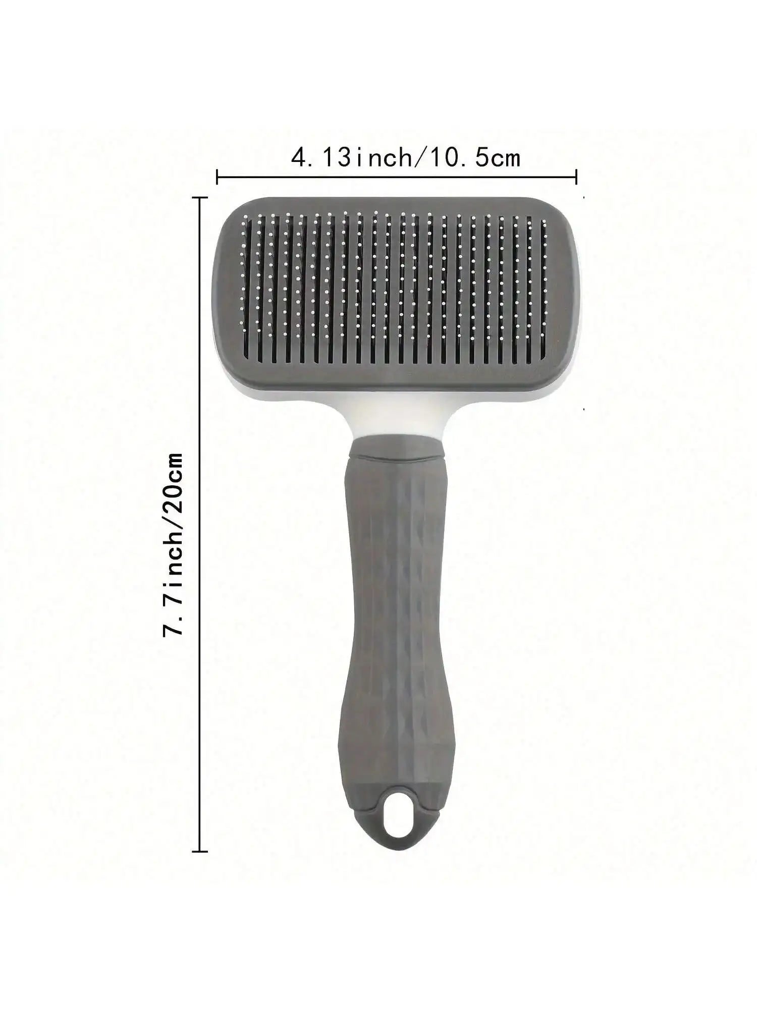 Soft-tip detangling brush for long and short-haired dogs and cats