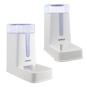 2-in-1 automatic feeder and water dispenser for dogs and cats