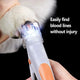 LED nail clippers for trimming dog and cat claws