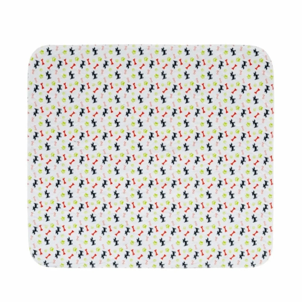 Reusable washable absorbent puppy training pads with anti-slip base