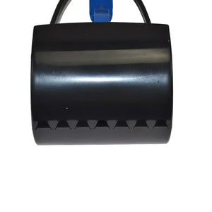 Foldable long-handle poop scooper for outdoor dog cleanup