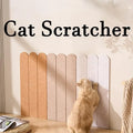 Self-adhesive scratch-resistant mat for cats to protect furniture