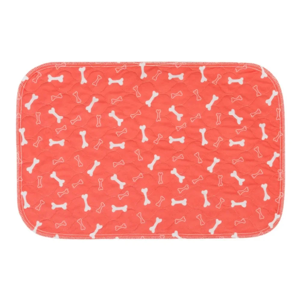 Reusable washable absorbent puppy training pads with anti-slip base