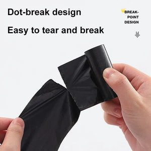 Thick tear-resistant dog poop bags, 10 roll pack