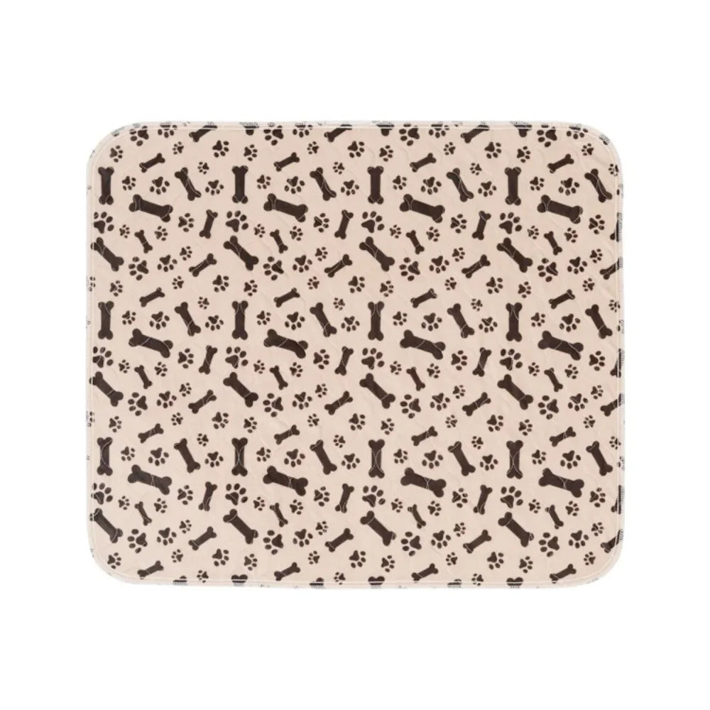 Reusable washable absorbent puppy training pads with anti-slip base