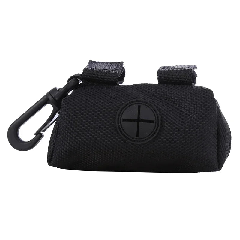 Waterproof zip-lock waste bag dispenser for dogs