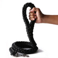 Braided nylon rope leash for medium to large dogs