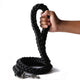 Braided nylon rope leash for medium to large dogs