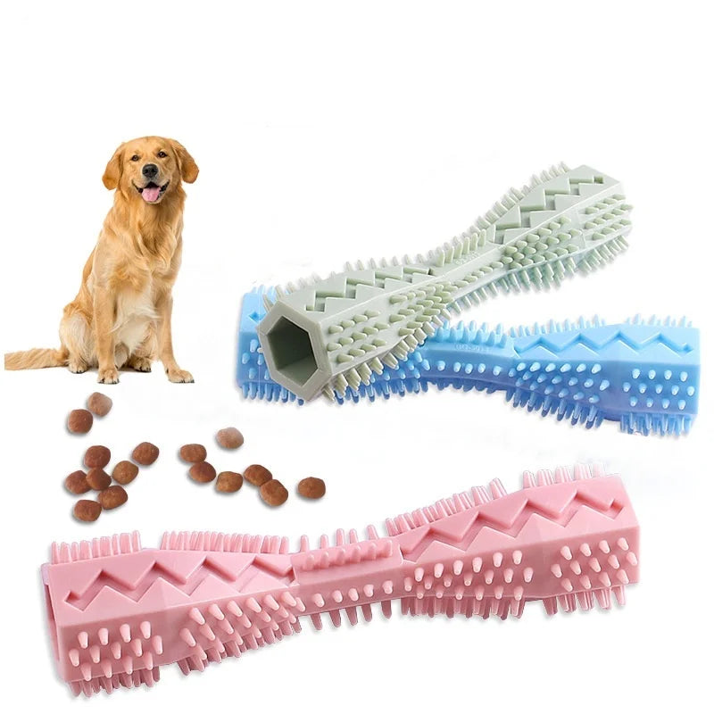 Leak-proof bite-resistant teething chew toy for dogs