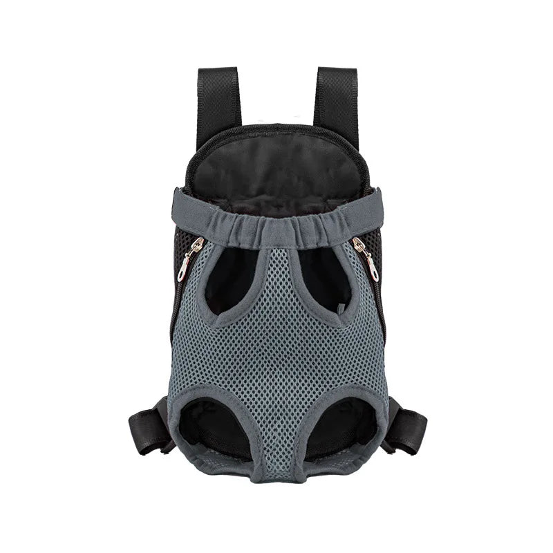 Breathable mesh pet carrier backpack for small dogs and cats
