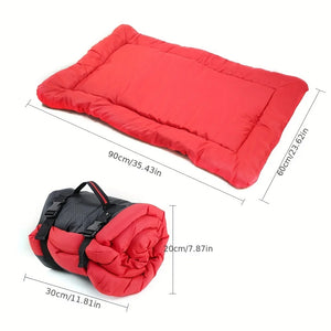 Waterproof anti-slip outdoor bed mat for dogs