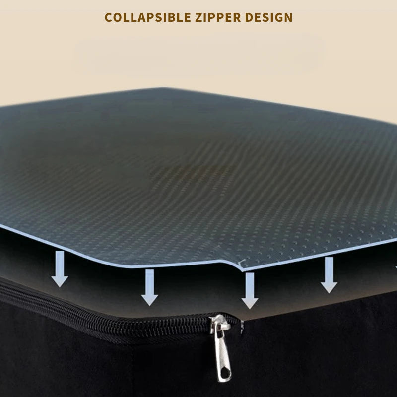 Foldable non-slip pet steps and ramp for dogs and cats