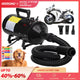Portable pet grooming dryer and blower with multiple nozzles