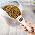 Digital food measuring scoop scale with LED display for pet food