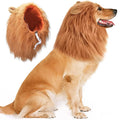 Lion mane costume wig for medium to large dogs