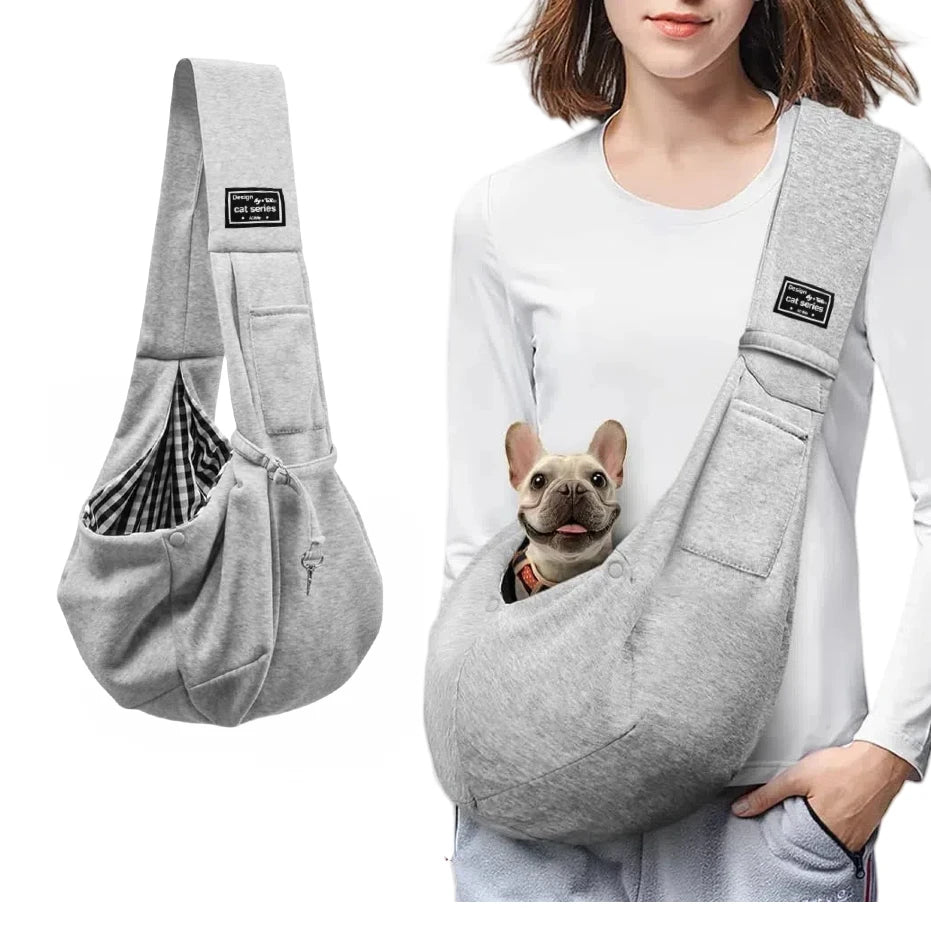 Portable Dog Sling Carrier Bag, Up to 7.5kg