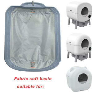 Removable washable liner mat for automatic cat litter boxes