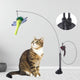 Interactive Cat Toy with Feather & Bell - GoPoofy