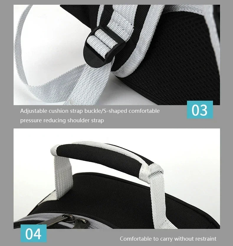 Transparent bubble backpack pet carrier for cats and small dogs