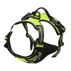 Front-clip reflective no-pull harness for medium to large dogs