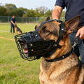 Breathable Dog Muzzle — Adjustable Bite-Safe Training Cover