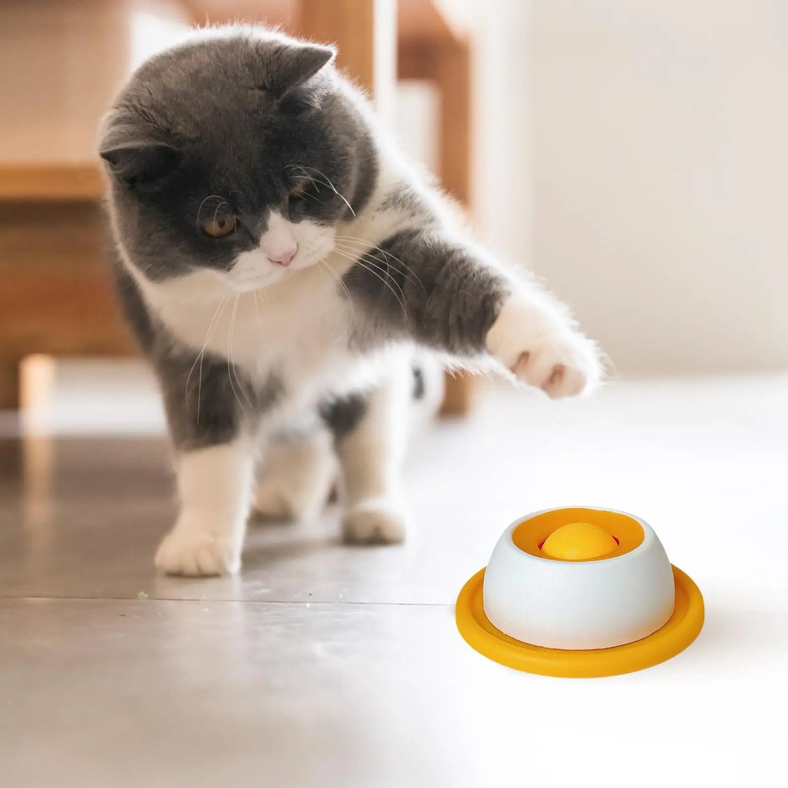 Anti-tip slow lick mat toy for dogs and cats