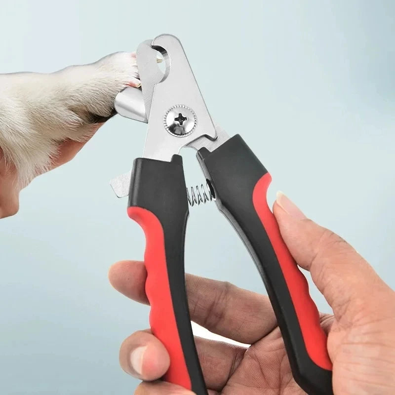 Stainless steel nail clippers for dogs and cats
