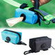 Waterproof zip-lock waste bag dispenser for dogs