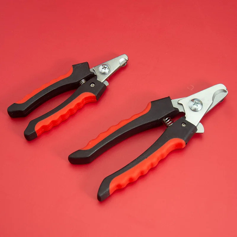 Stainless steel nail clippers for dogs and cats