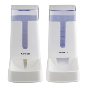 2-in-1 automatic feeder and water dispenser for dogs and cats