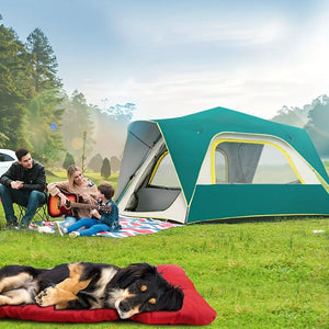 Waterproof anti-slip outdoor bed mat for dogs