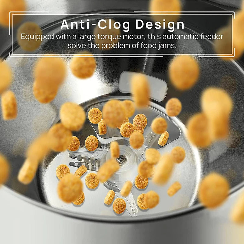 AutoPet Smart Feeder: Dual Meal App-Controlled Dispenser - GoPoofy