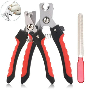 Stainless steel nail clippers for dogs and cats