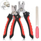 Stainless steel nail clippers for dogs and cats