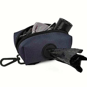 Waterproof zip-lock waste bag dispenser for dogs