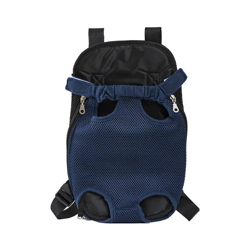 Breathable mesh pet carrier backpack for small dogs and cats