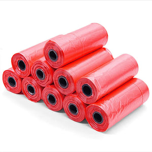 Biodegradable leak-proof waste bags for dog walks